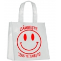 Sacosa alba PP, Zambeste, Isus te iubeste! Sacosa alba PP, Zambeste, Isus te iubeste!